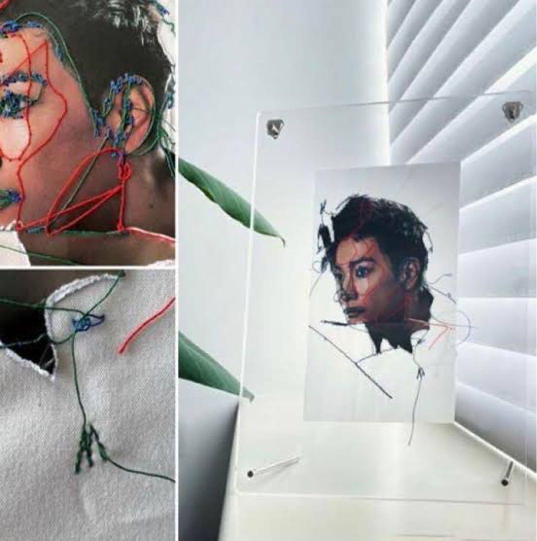 【新品未開封】佐藤健 刺繍コラージュアート B