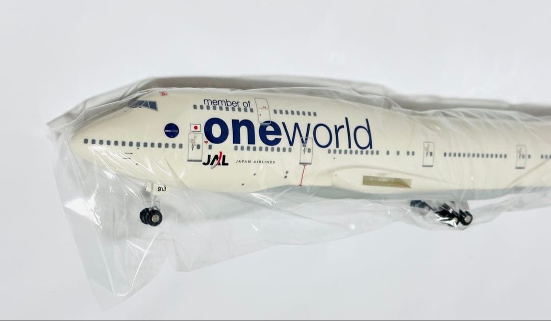 JALUX 1/200 B747-400 JAL one world塗装