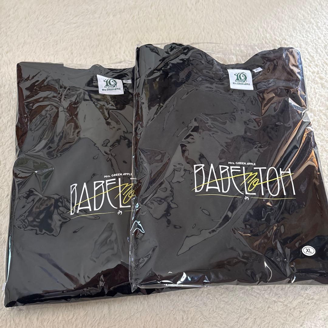 ミセスグリーンアップル バベルの塔 Tシャツ XL ２枚セット