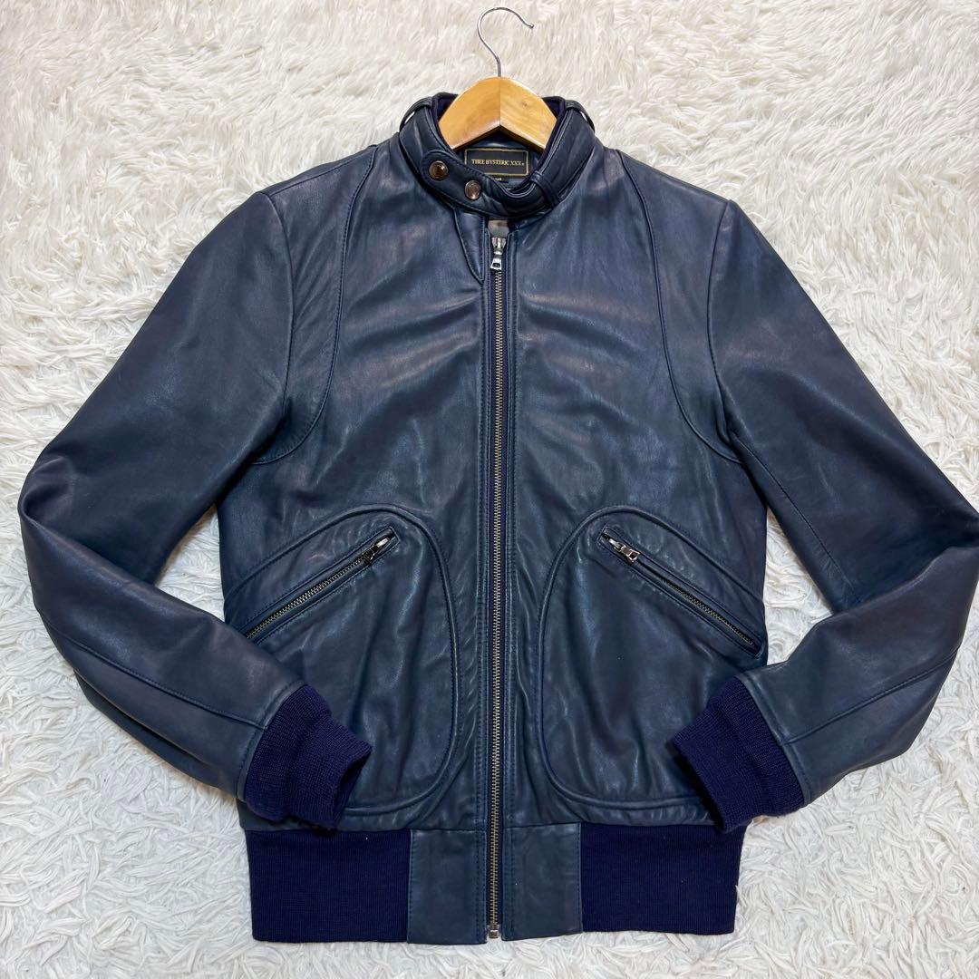 ヒステリックグラマー レザージャケット ライダース ローリングストーンズ