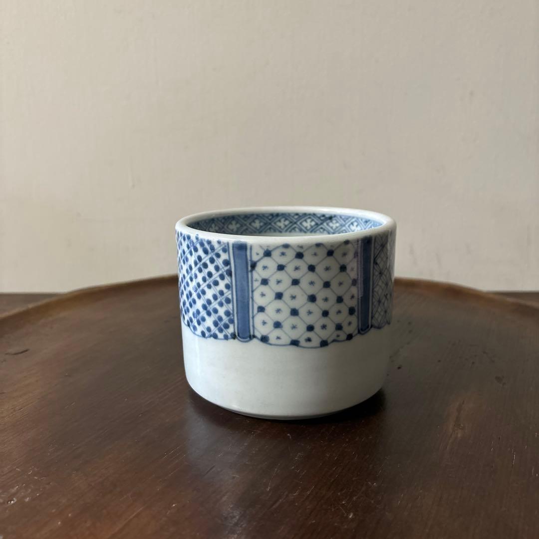 古伊万里染付　火入　江戸時代.明治　骨董品　アンティーク　古道具　白磁　李朝