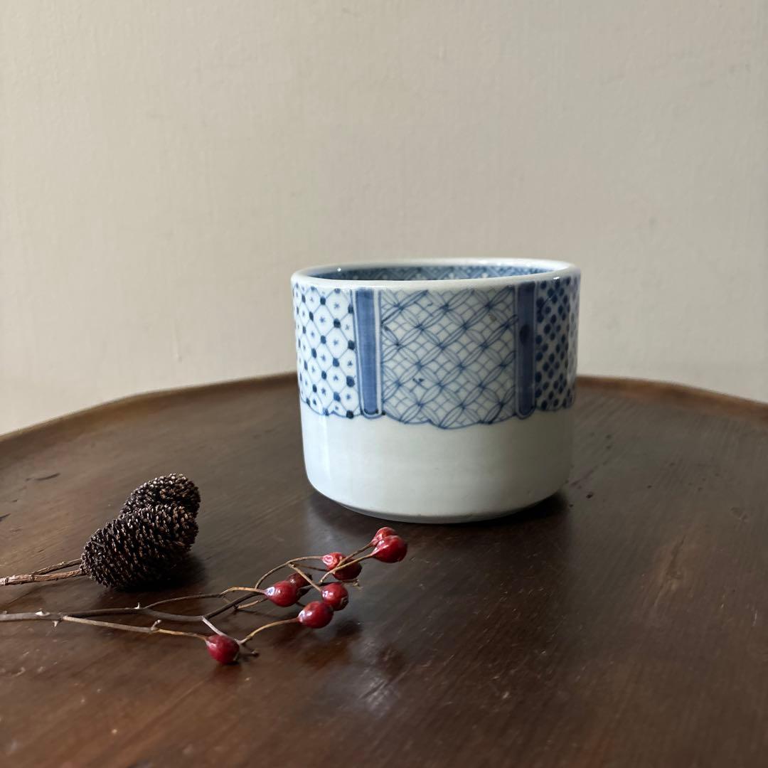 古伊万里染付　火入　江戸時代.明治　骨董品　アンティーク　古道具　白磁　李朝