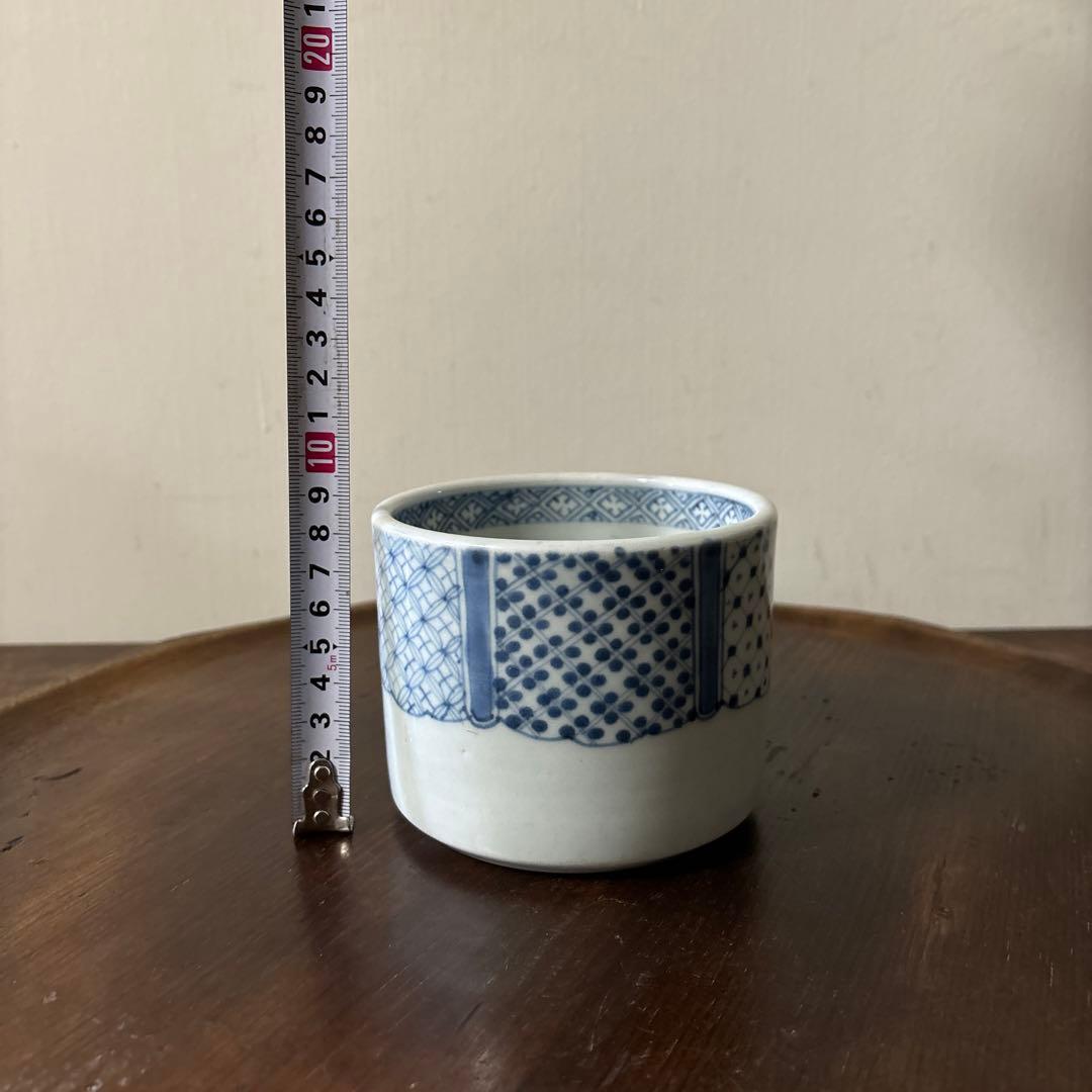 古伊万里染付　火入　江戸時代.明治　骨董品　アンティーク　古道具　白磁　李朝