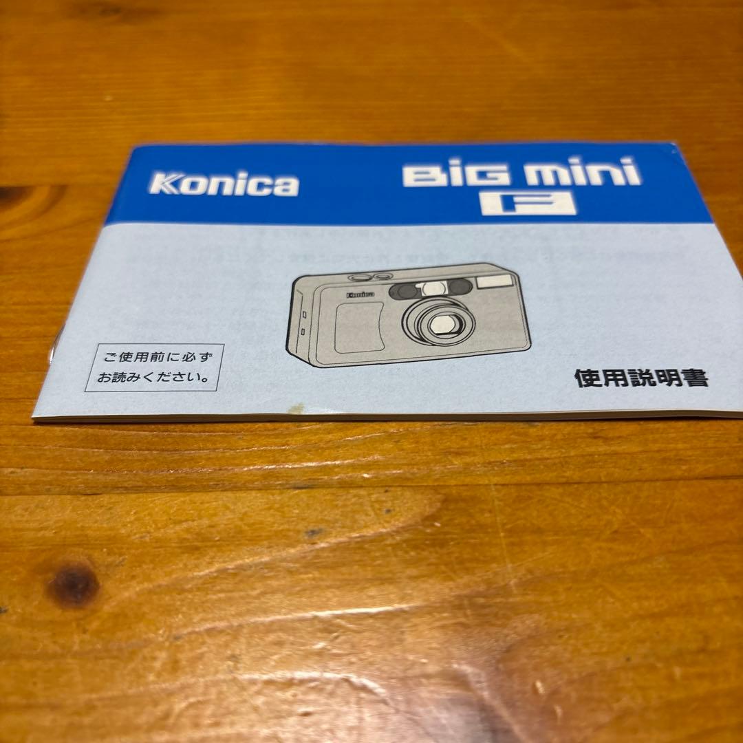 [美品 ケース付き] コニカ konica BIG mini F‼️プレミアム‼️