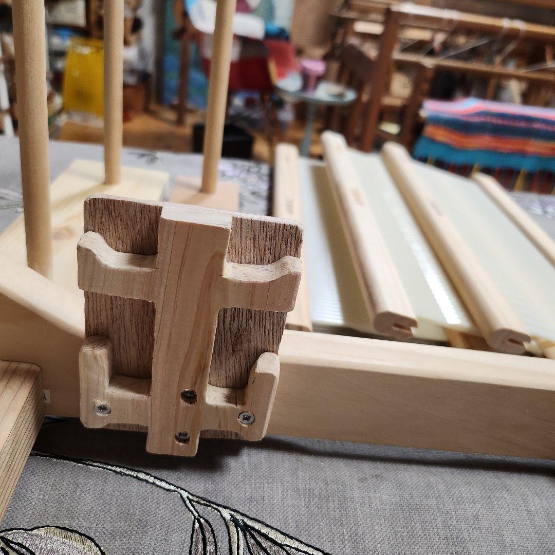 機織り機　卓上アヴリルLoom30　へドル3枚　部品欠品はハンドメイド