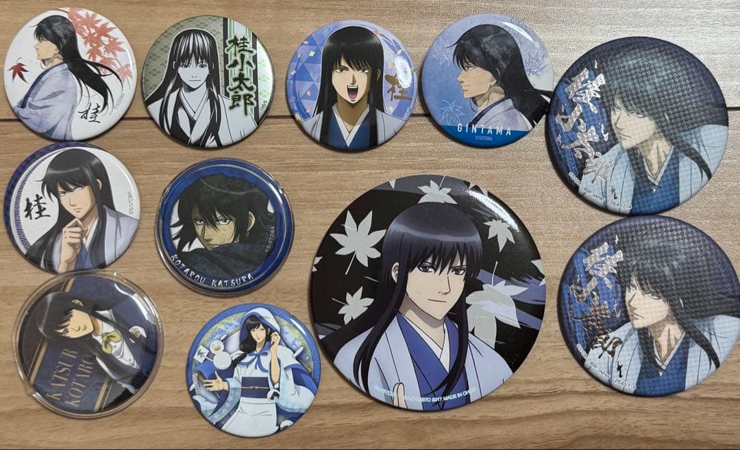 銀魂 缶バッジ 桂小太郎