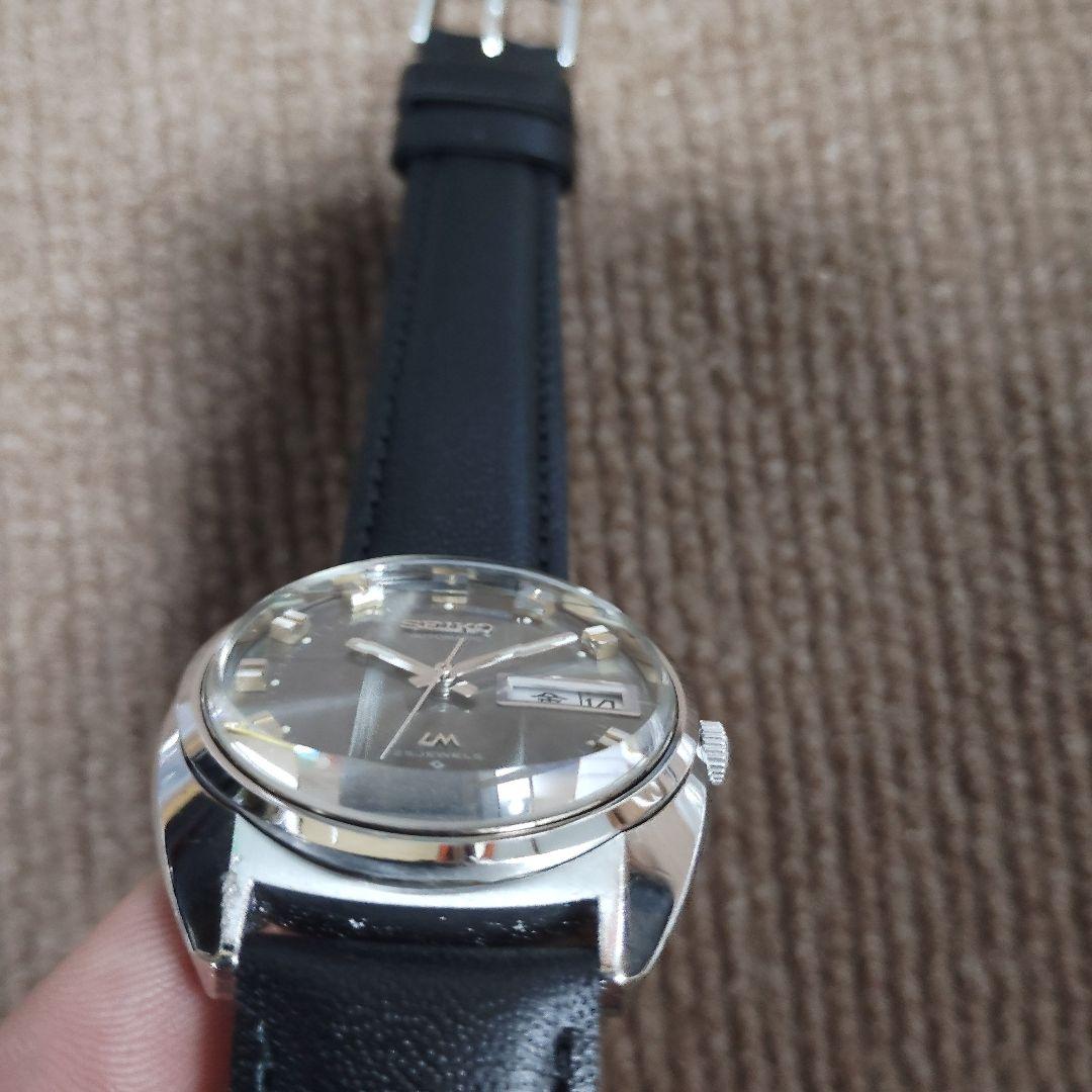 SEIKO LM 自動巻き時計 グレー