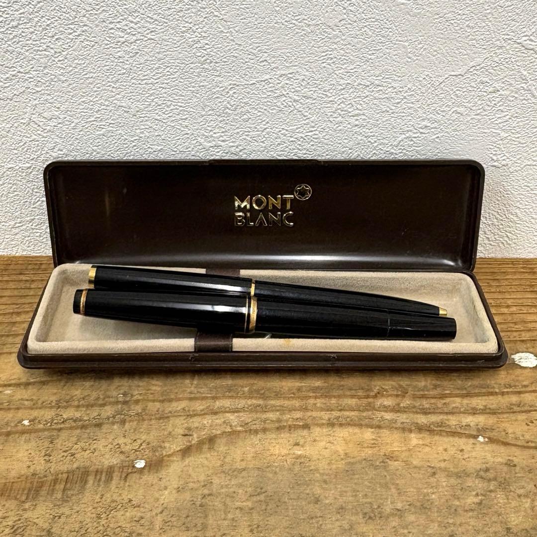 【美品2本セット】モンブラン No380 ボールペン No22 万年筆