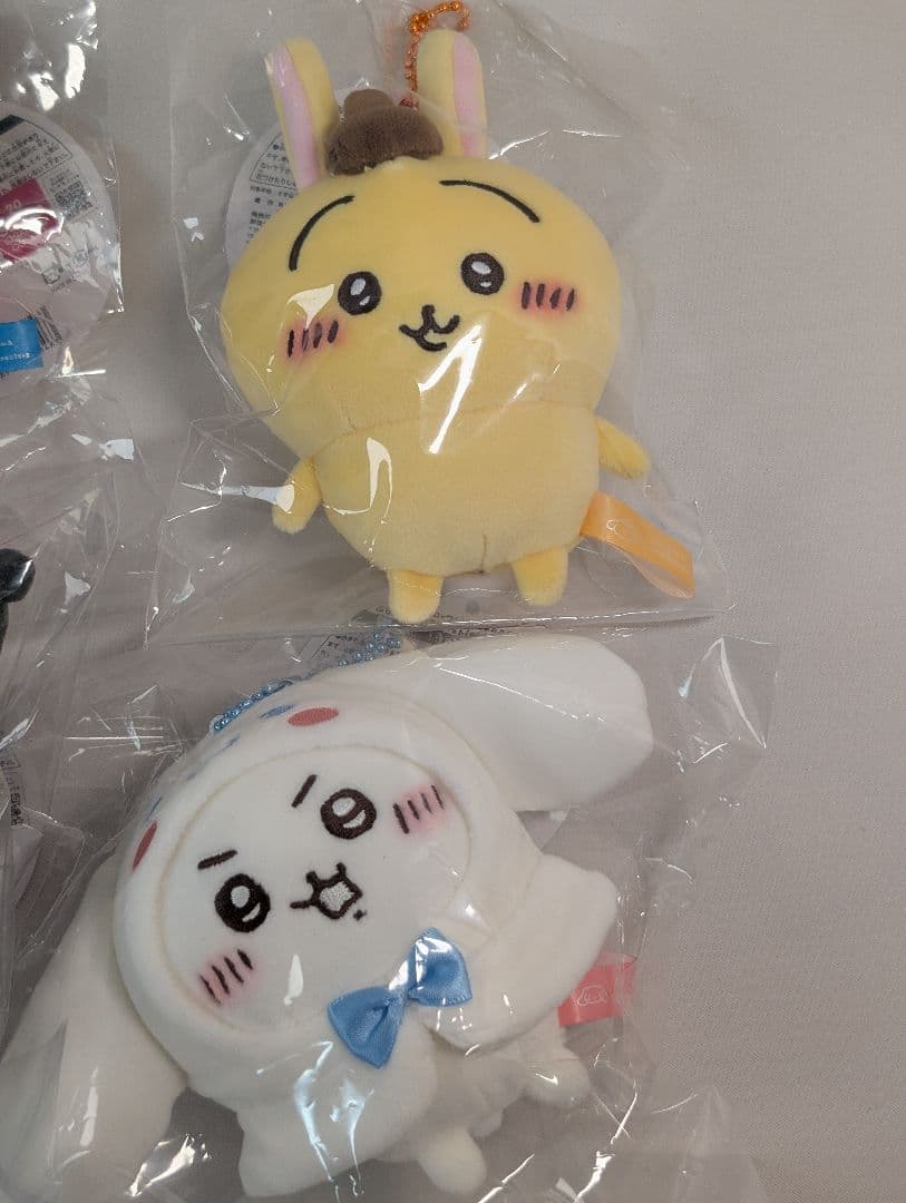 ちいかわ×サンリオ ぬいぐるみキーホルダー 6種セット ぷちミニマスコット