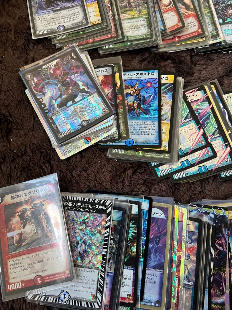 デュエルマスターズ　旧枠、金枠、銀枠、スリーブ、ファイルケース　半引退