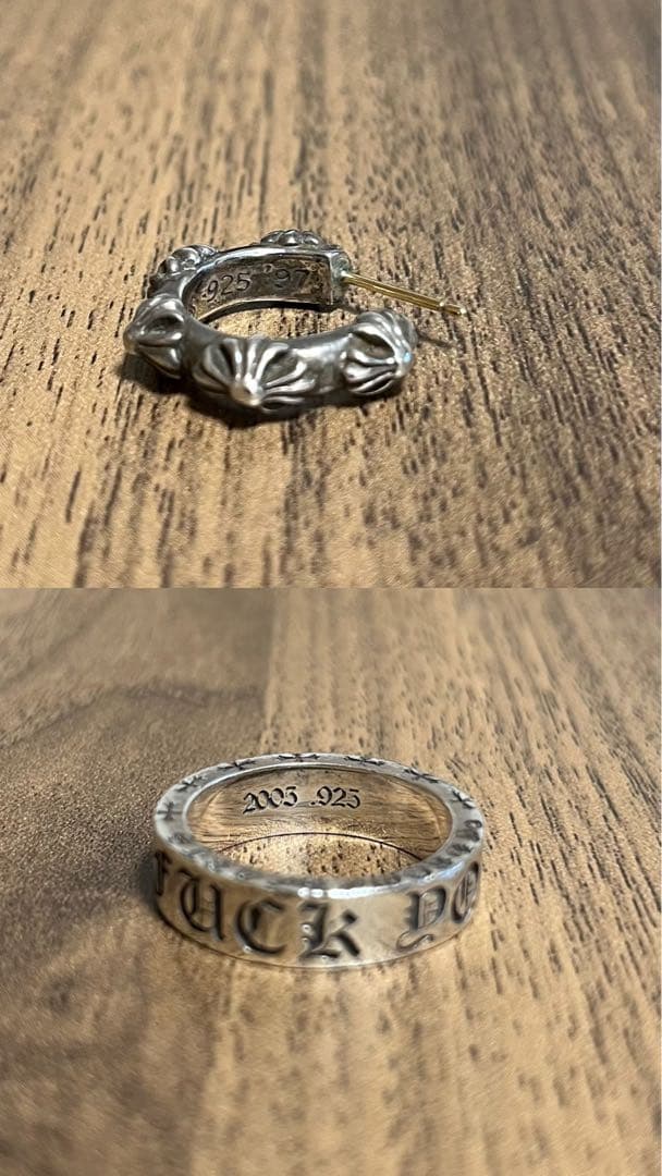 シルバー925 リング&ピアス