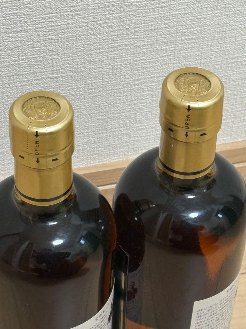 新品未開封　竹鶴ピュアモルト700ml旧ラベル 2本セット