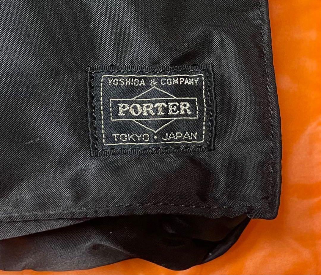 【美品現行タグ 】ポータータンカー ブリーフケースiPad A4可 Lサイズ