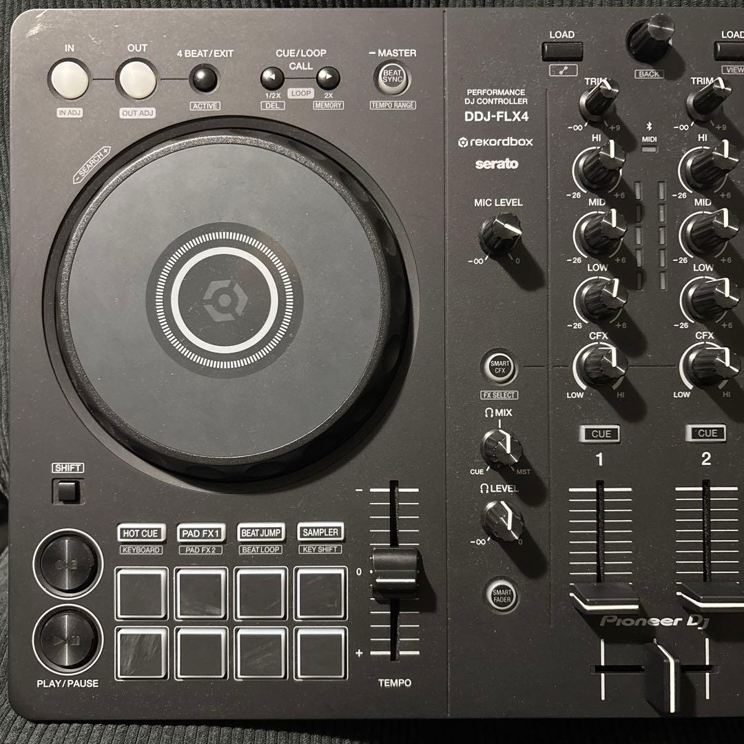 DDJ-FLX4 コントローラー　ブラック