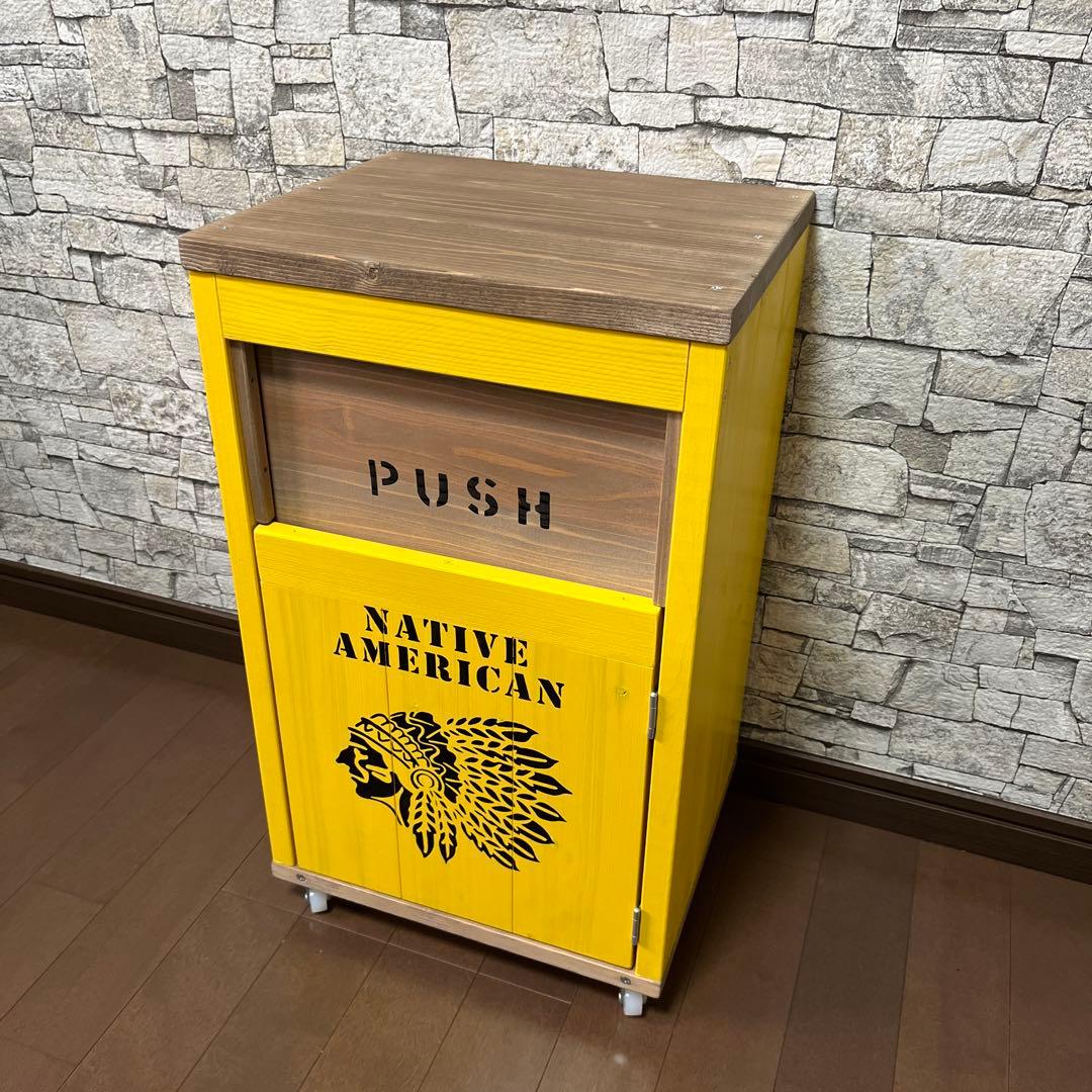 ストロベリー様　ダストボックス　30L アメリカン　お洒落ゴミ箱　分別ゴミ箱