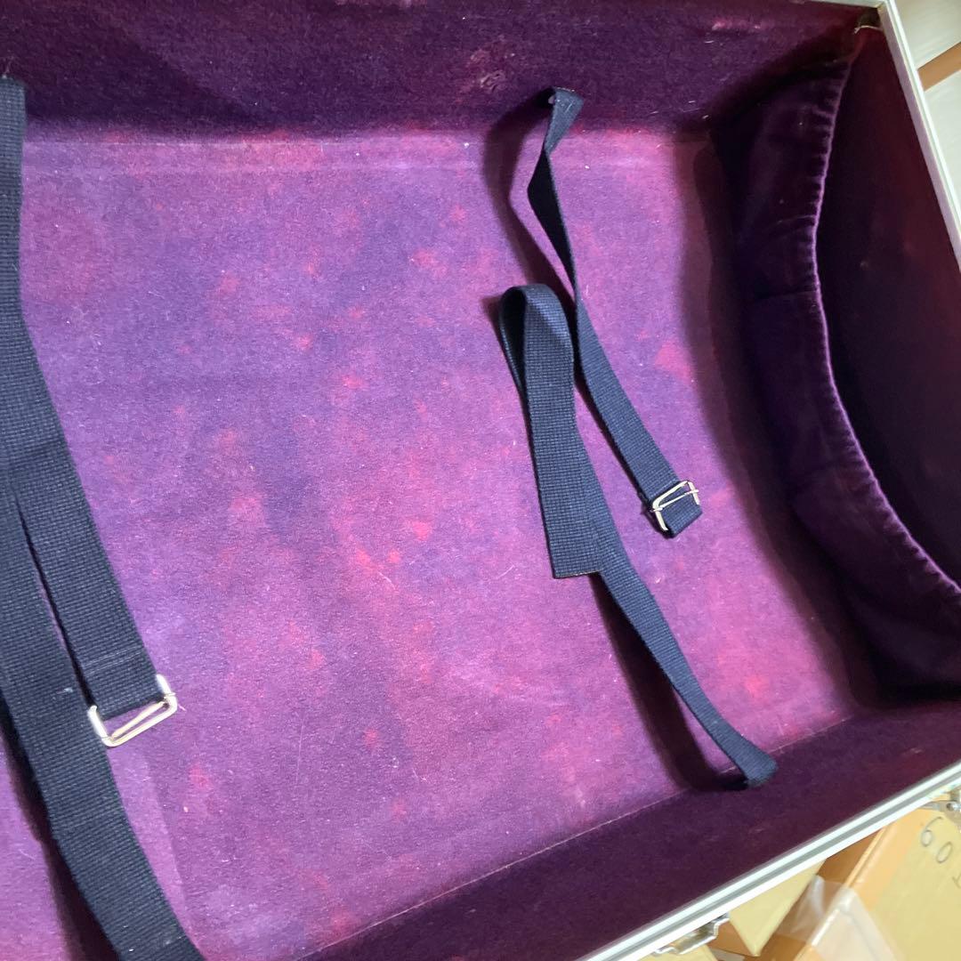 サ*リ様 ジュラルミン製スーツケース　アルミ合金　レア　ビンテージ