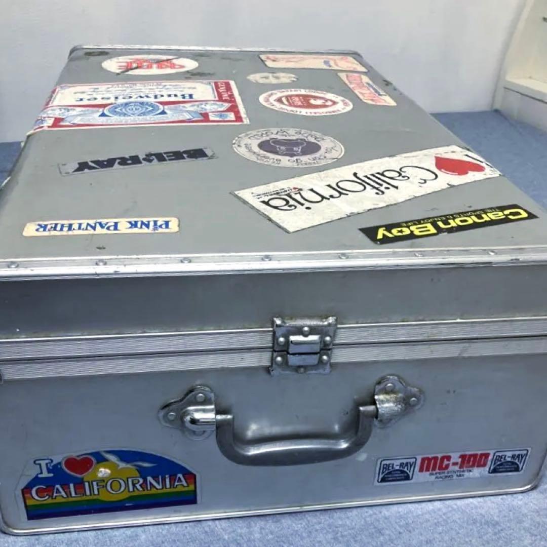 サ*リ様 ジュラルミン製スーツケース　アルミ合金　レア　ビンテージ