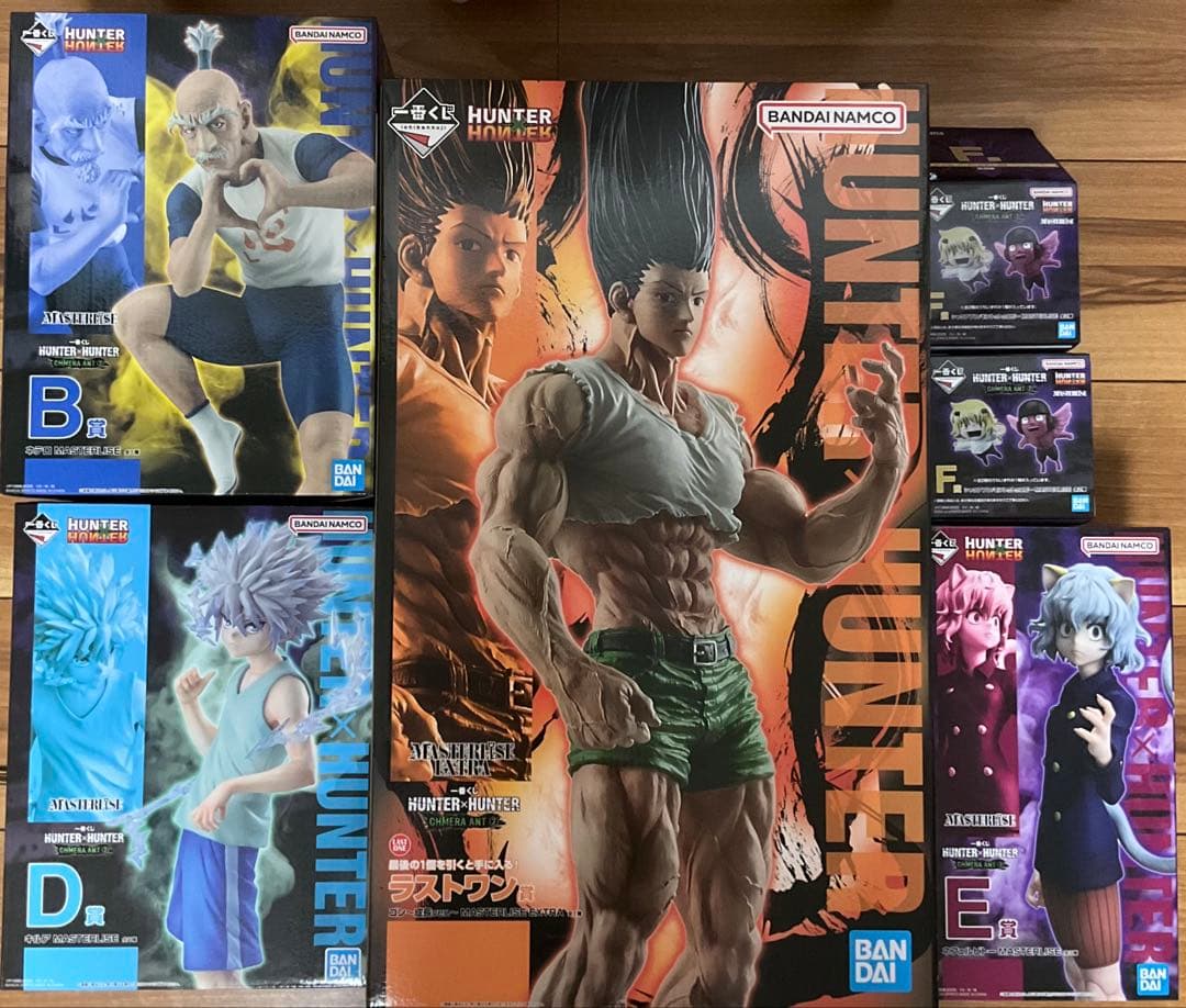 【未開封】一番くじ　ハンターハンター　フィギュアセット
