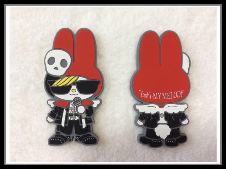 激レア 新品 ToshIマイメロディ マグネット 赤 初期モデル