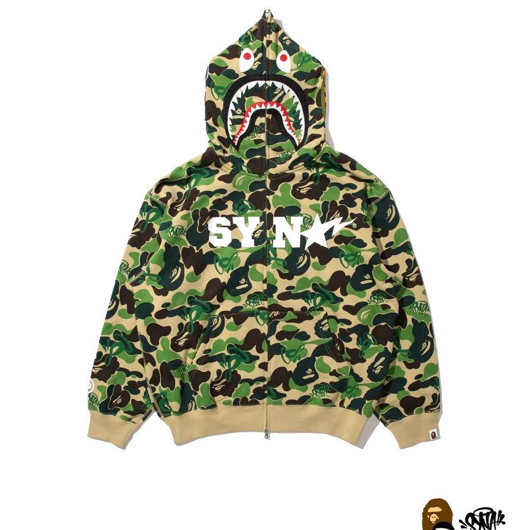 BAPE Spotify SYNA Central Cee シャーク　フーディー
