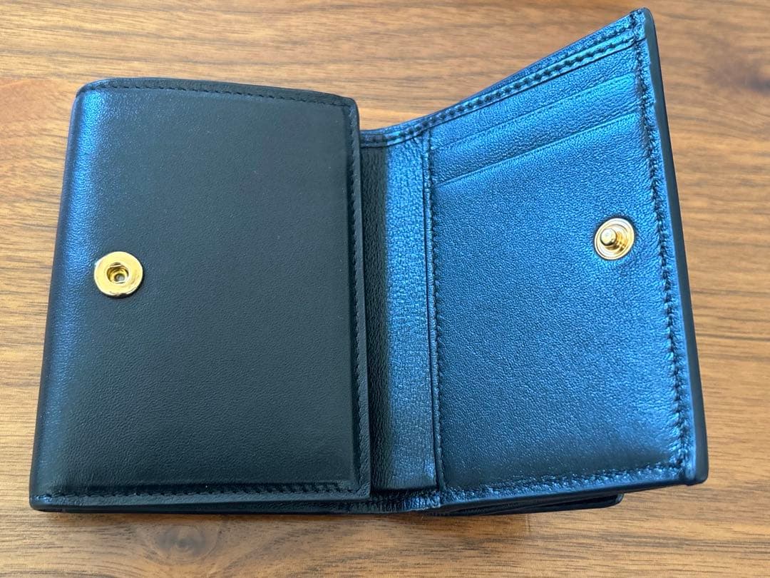 VERSACE ブラック 二つ折り財布