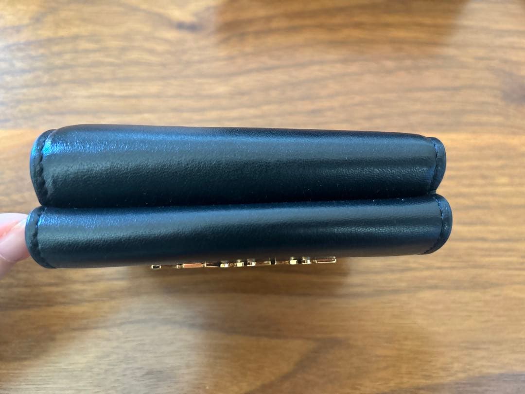 VERSACE ブラック 二つ折り財布