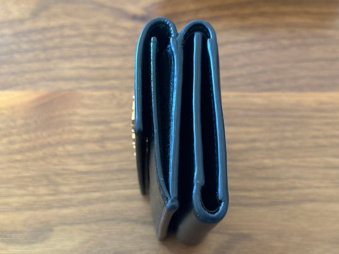 VERSACE ブラック 二つ折り財布