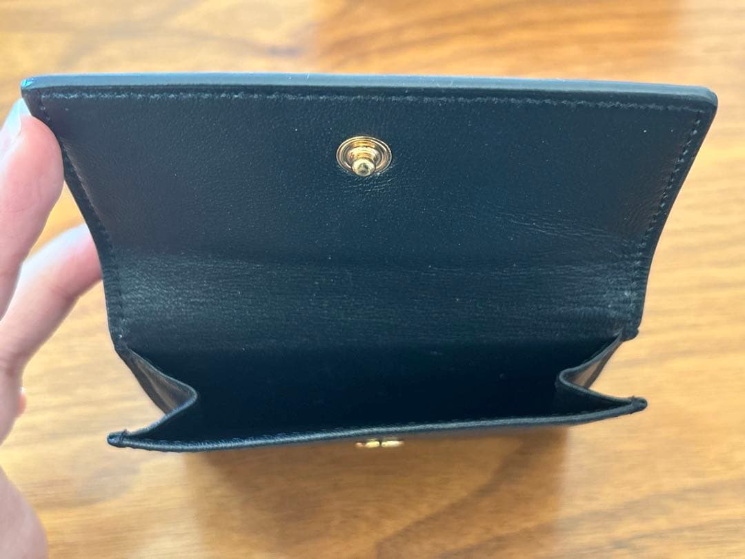 VERSACE ブラック 二つ折り財布