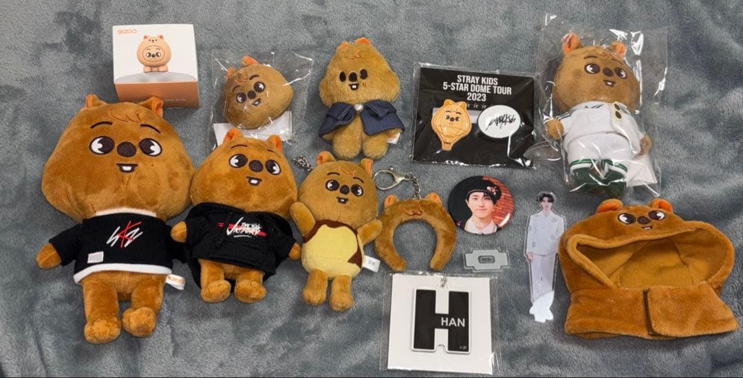 straykids skzoo ハン ぬいぐるみ アクスタ セット