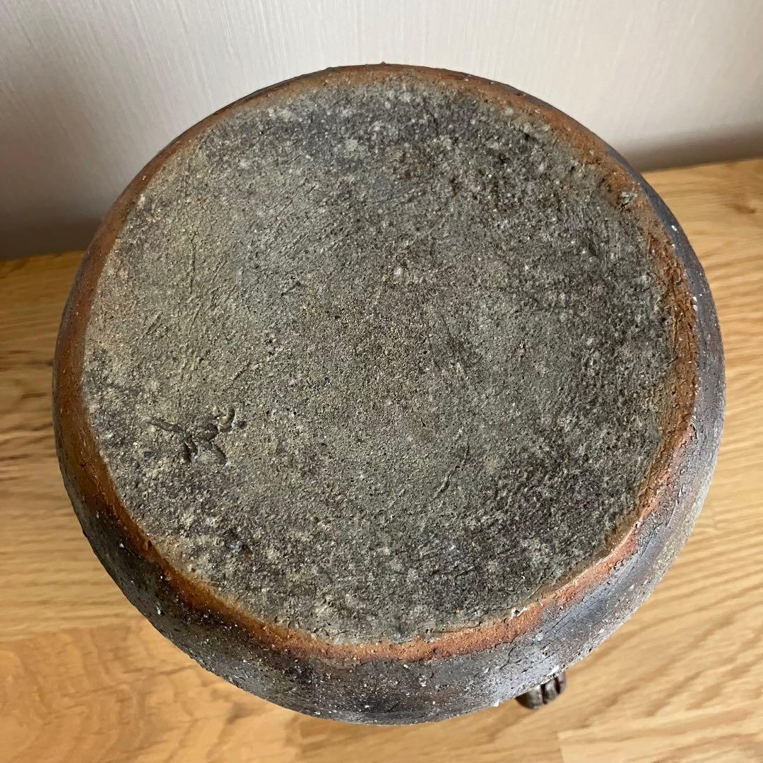 備前焼　水差し　花瓶　花器　蓋なし