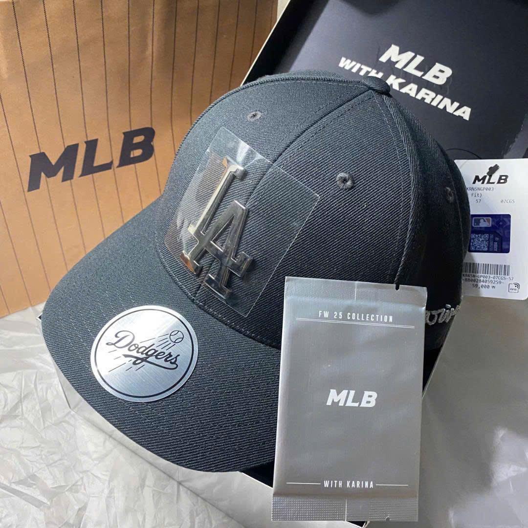 aespa カリナ MLB キャップ 帽子 KARINA エスパ トレカセット③