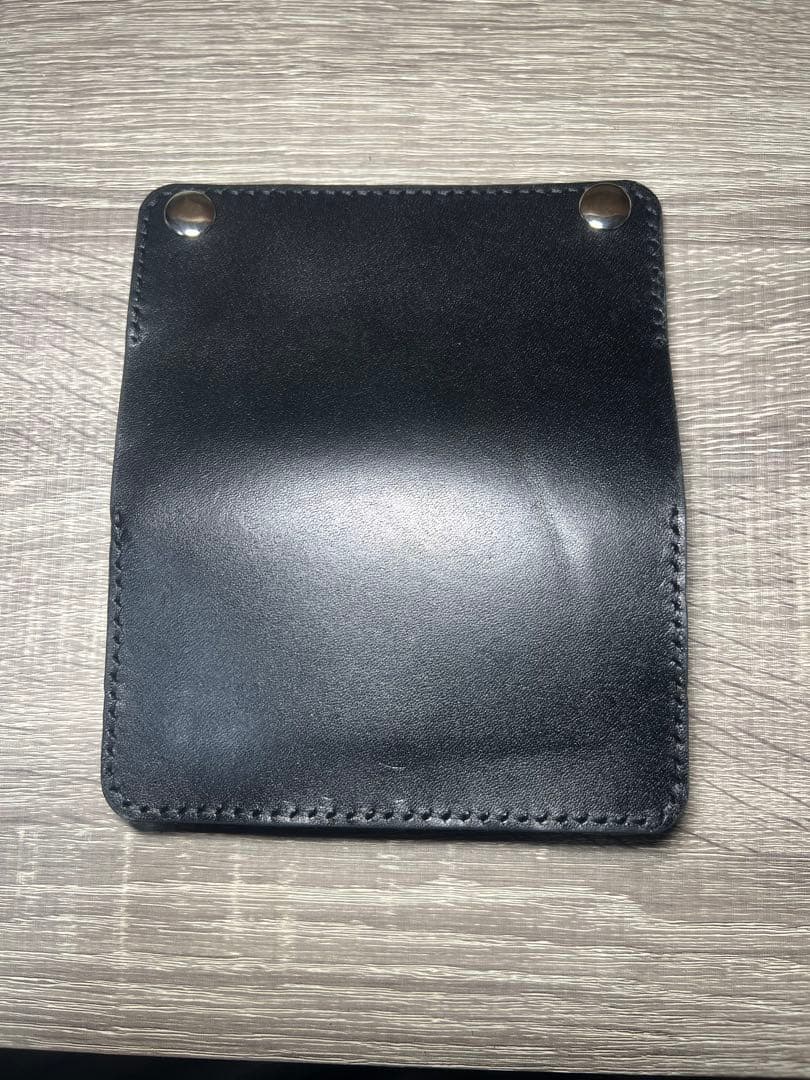 【即納】ミドルトラッカーウォレット　北米産ステアハイド