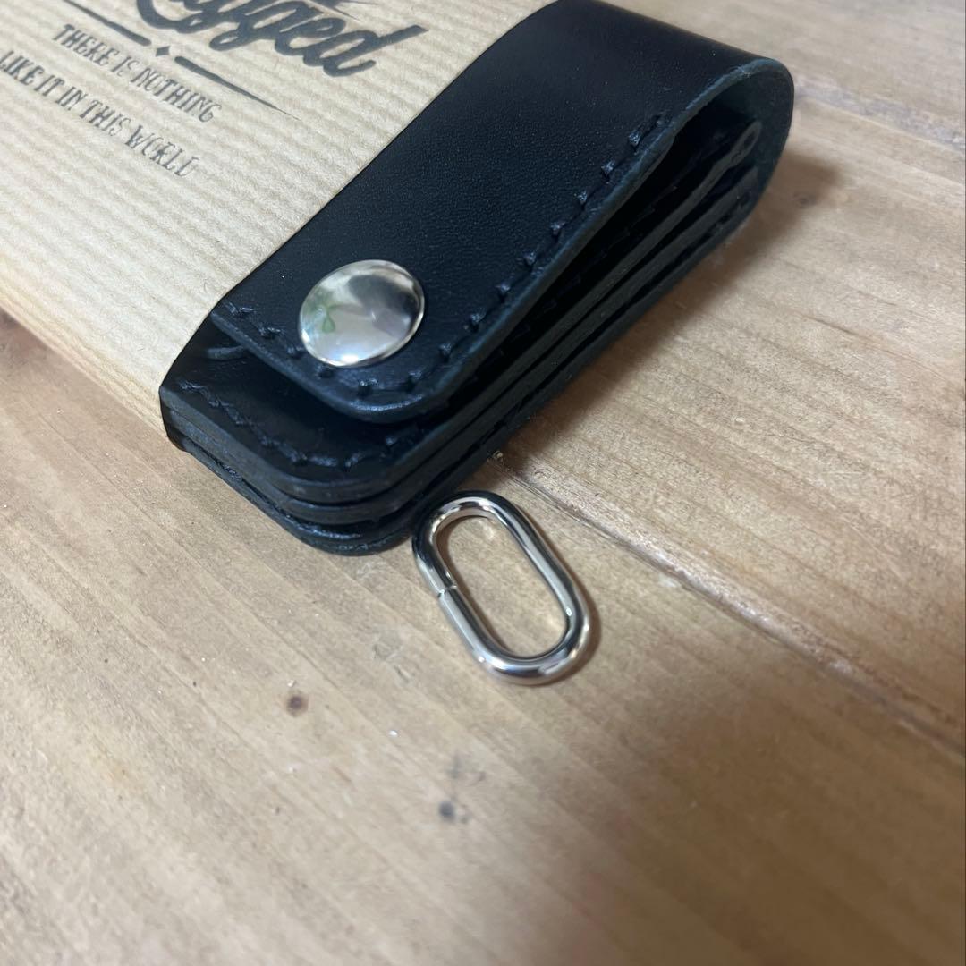 【即納】ミドルトラッカーウォレット　北米産ステアハイド