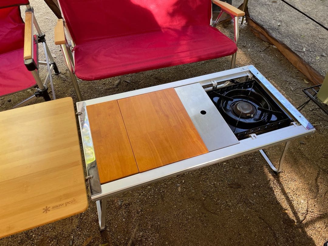 ［大人気！］IGTテーブル“タフまる”ビルトインラック［CB缶派必見⭐︎］