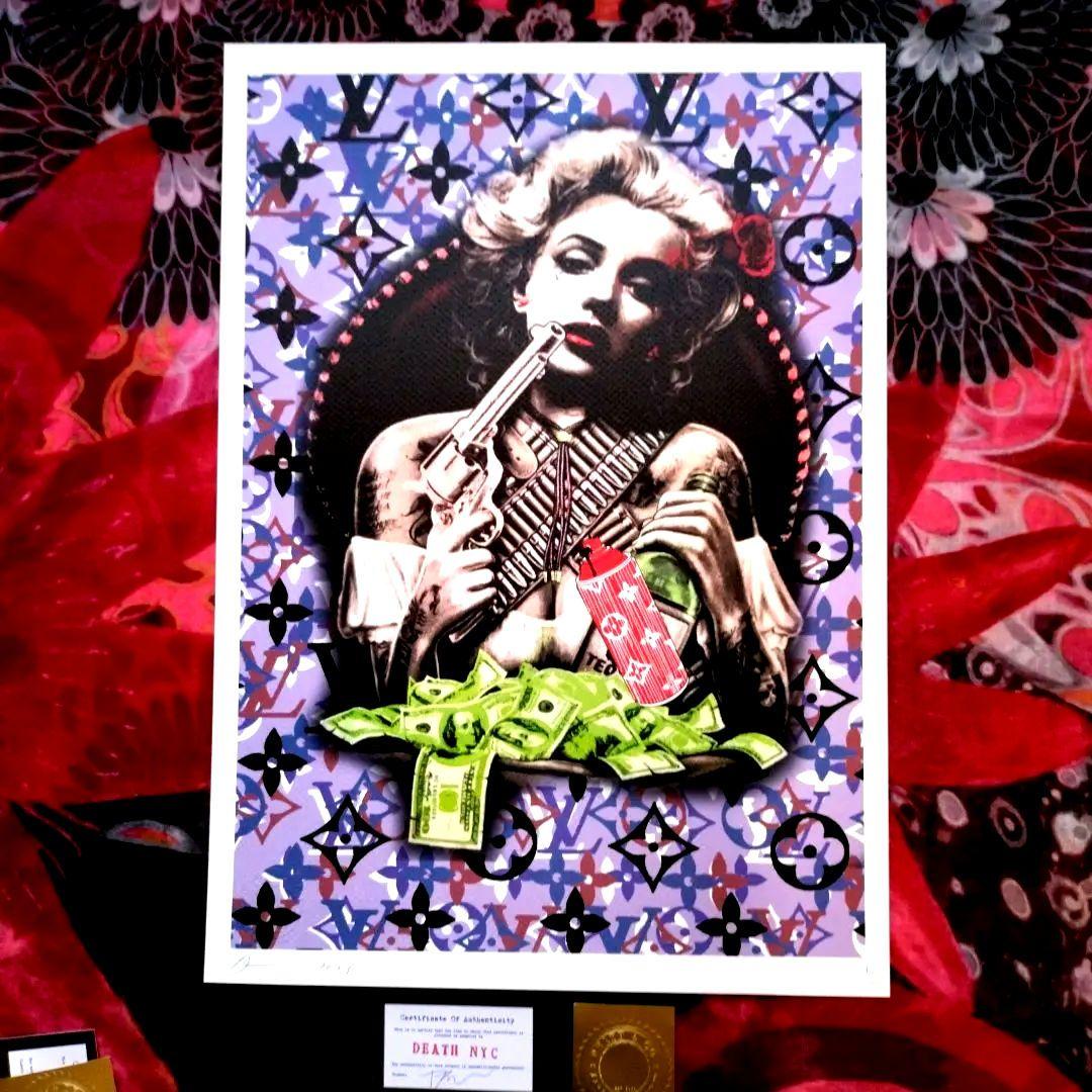 death nyc 世界限定100枚　マリリンモンロー　アンディウォーホル