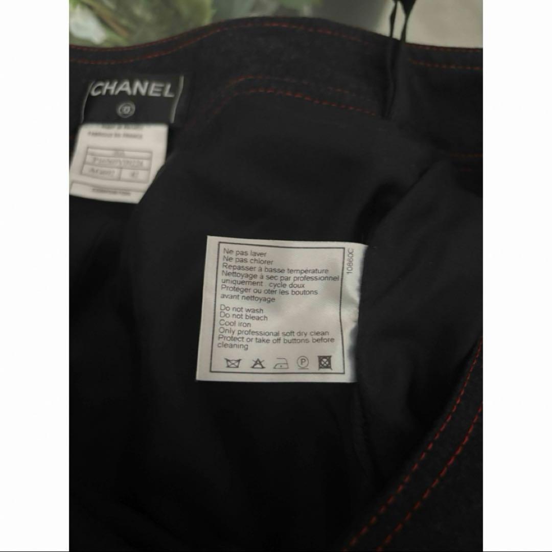 CHANEL大きいサイズ プリーツスカート