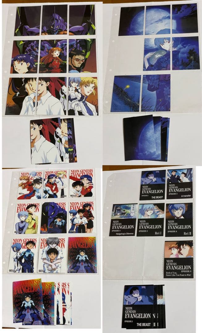 エヴァンゲリオン　カードダスマスターズ　第壱集　第弐集　まとめ売り680枚