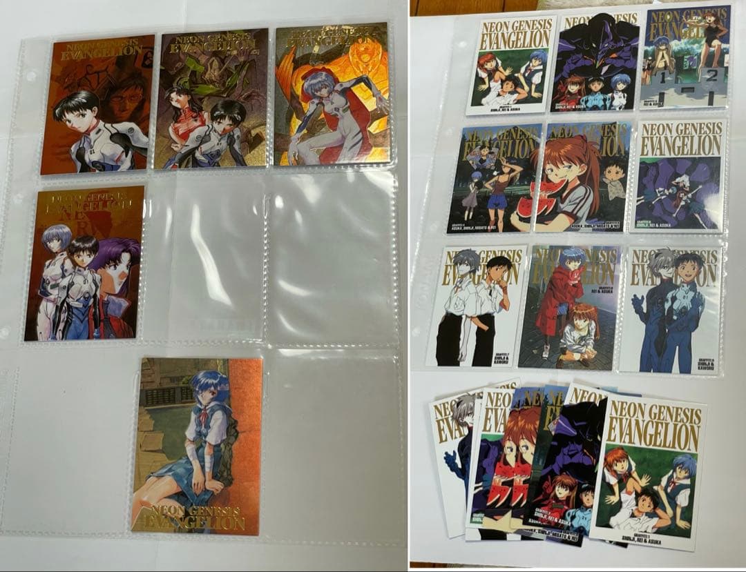 エヴァンゲリオン　カードダスマスターズ　第壱集　第弐集　まとめ売り680枚