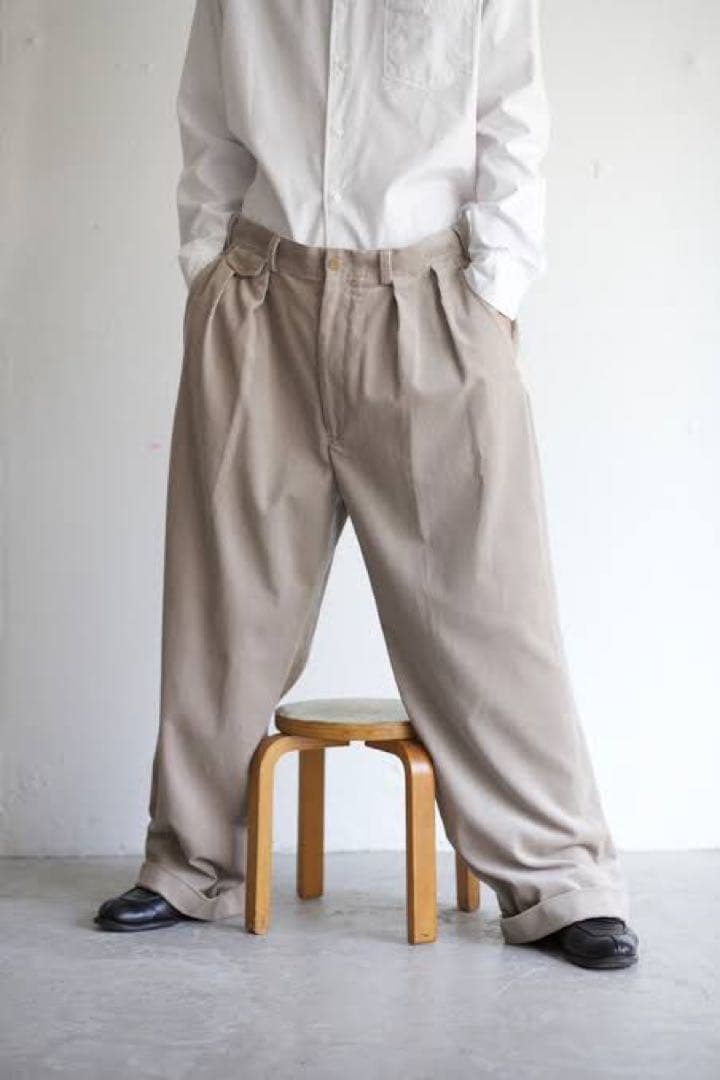 Graphpaper レショップ別注 Oversized Trousers
