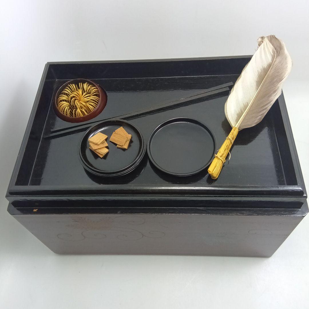 茶道具・茶箱10点セット、美品