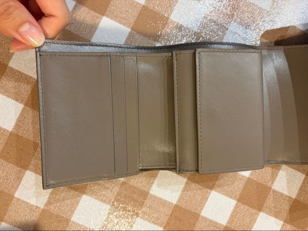 CELINE グレー 二つ折り財布