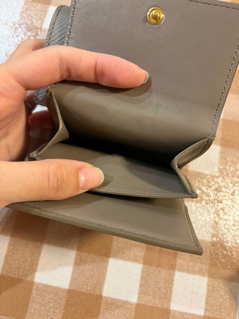 CELINE グレー 二つ折り財布