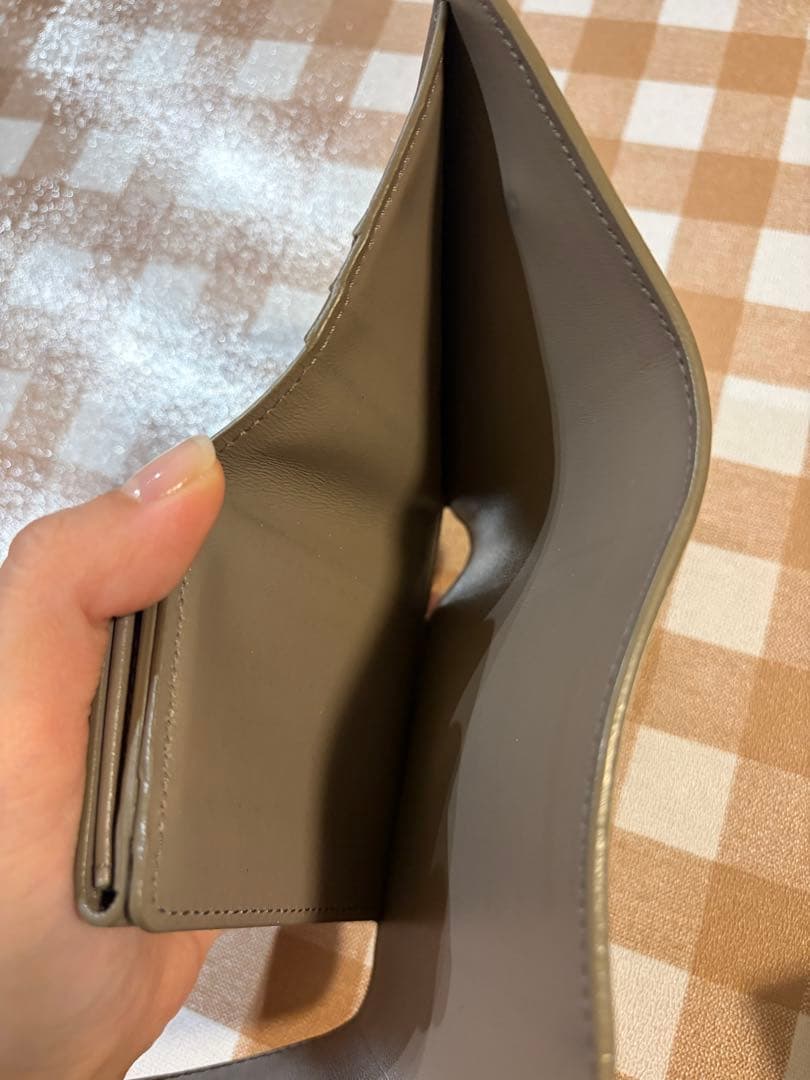 CELINE グレー 二つ折り財布