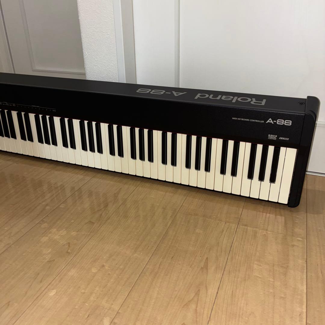 送料込み【美品】Roland A-88 電子ピアノMIDIキーボード ローランド
