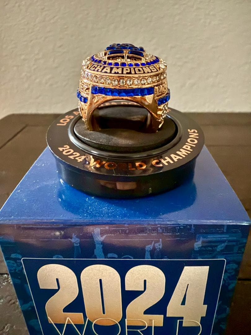【非売品・限定品】Dodgersテオスカ・ヘルナンデス2024チャンピオンリング