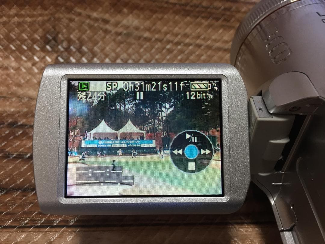 撮影再生ダビングOK　美品　Panasonic　NV-GS250　付属品あり