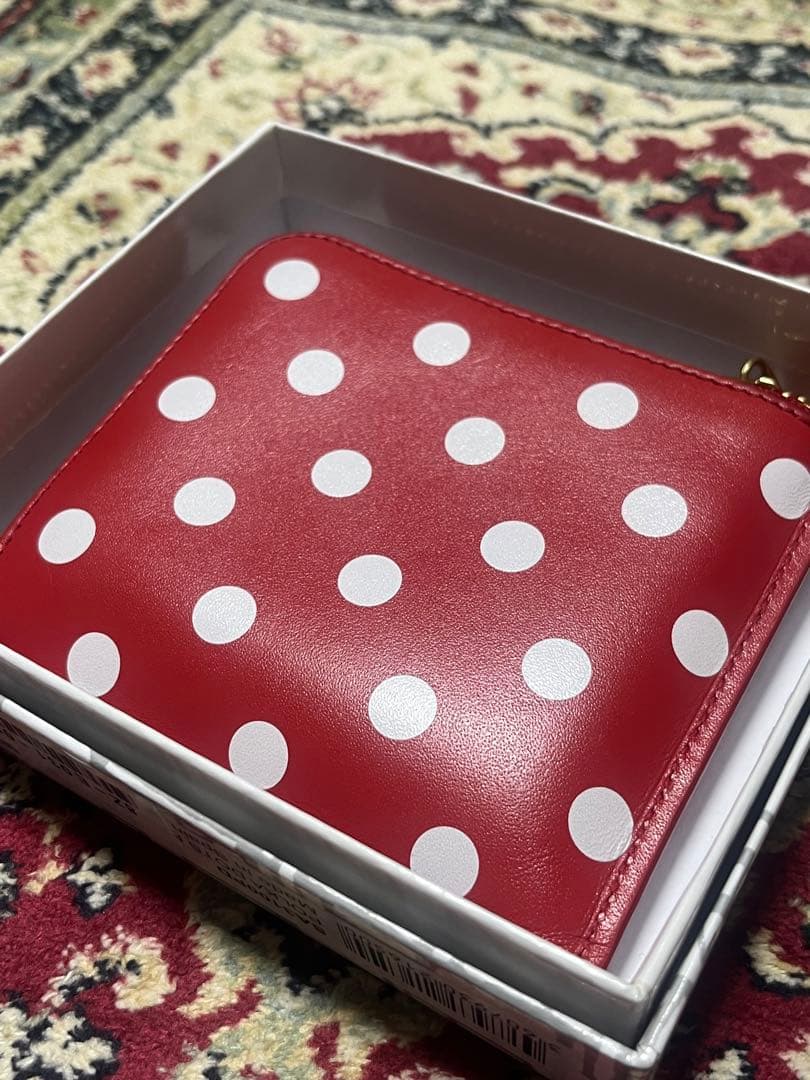 COMME des GARCONS DOTS PRINTED LINEウォレット
