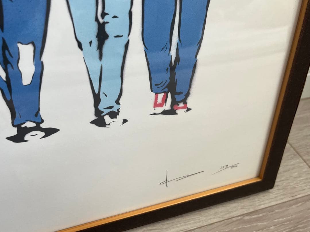 kurry NO BORDER 11 MEN ポスター アート