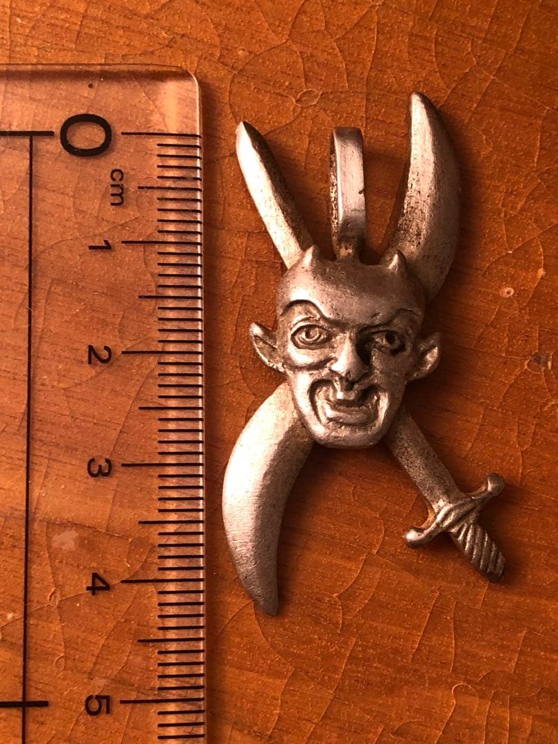 ビンテージ　10s デビル　悪魔　サタン インダストリアル　アンティーク　レトロ