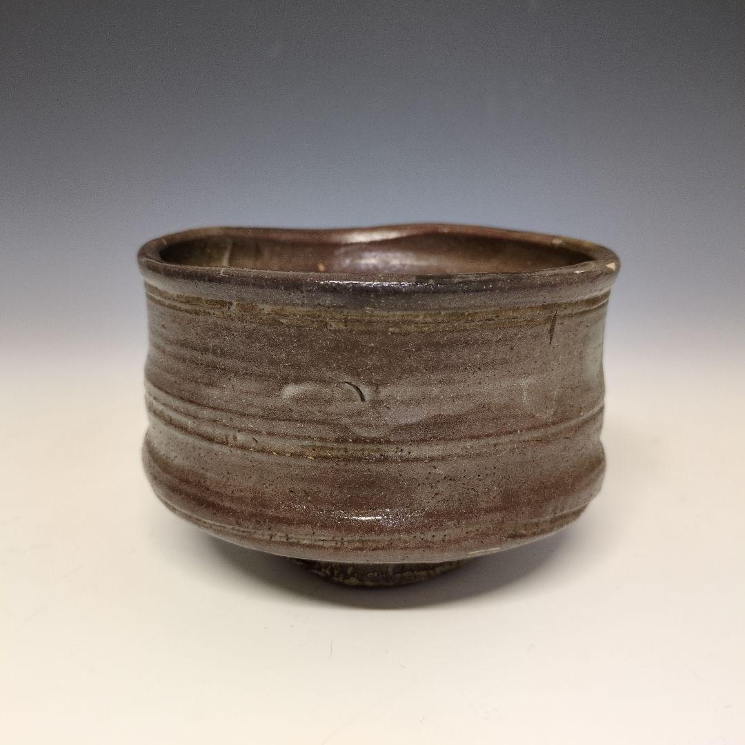 黒織部茶碗 古作 茶道具